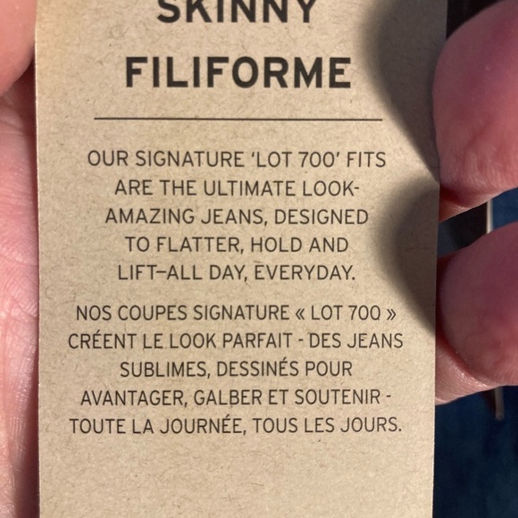 LEVI’S Jeans 711 Sz  29 w/ Patchwork in Various Washes NWT - Picture 5 of 7